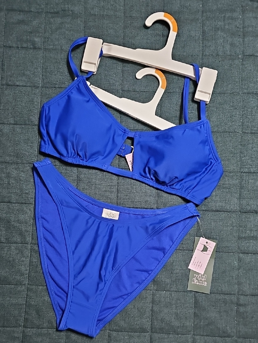 wild fable Cobalt Blue Two-Piece Bikini